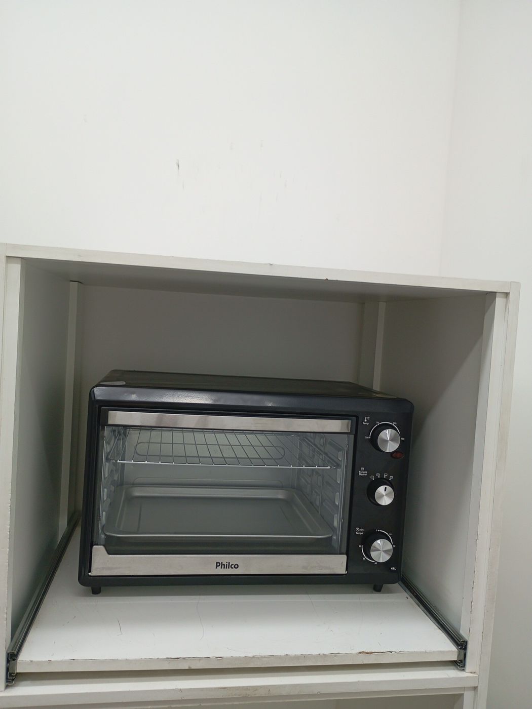 FORNO PHILCO ELÉTRICO PFE44P 44L  - PRETO