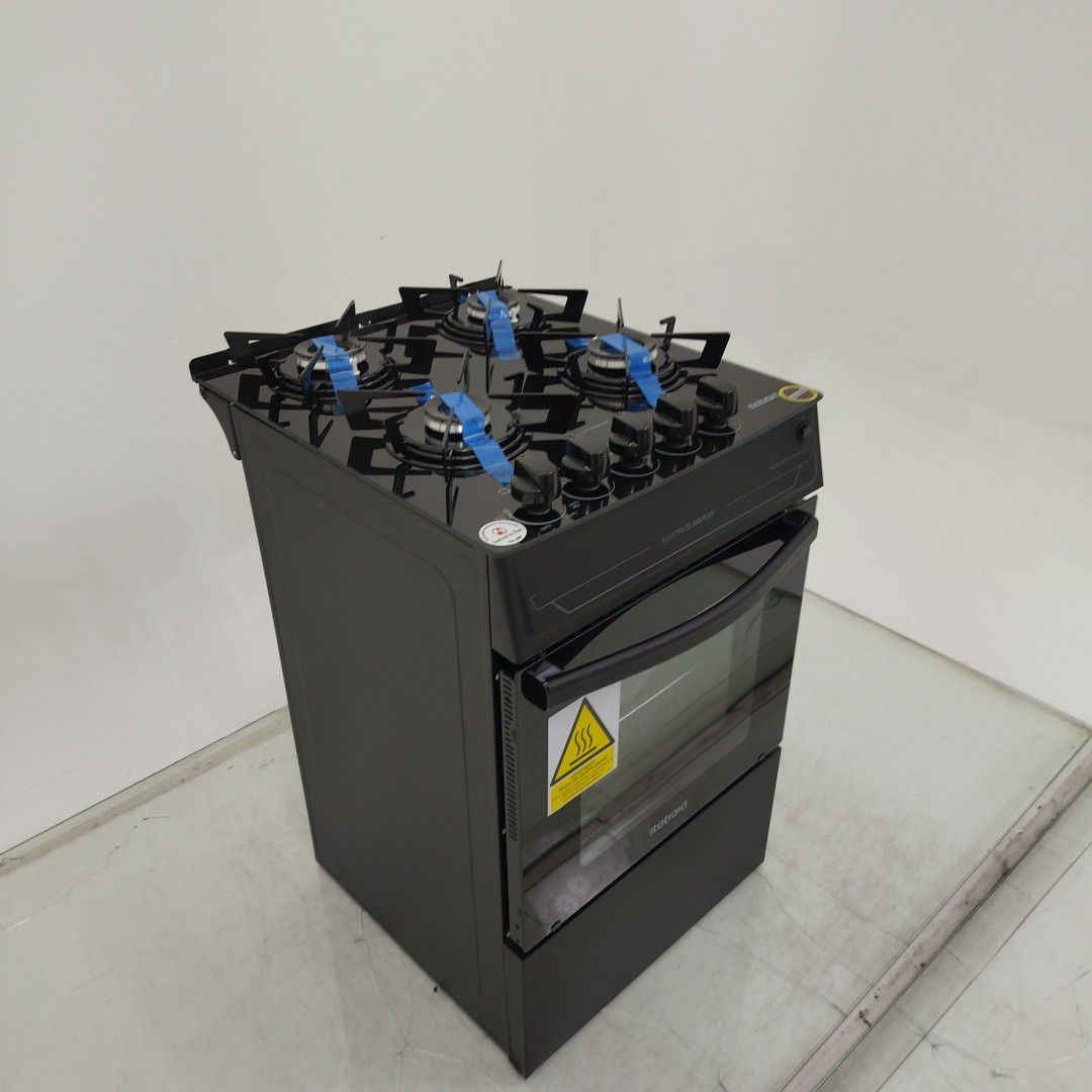 FOGAO ITATIAIA ELECTRA GLASS PLUS 4Q PTO - PR