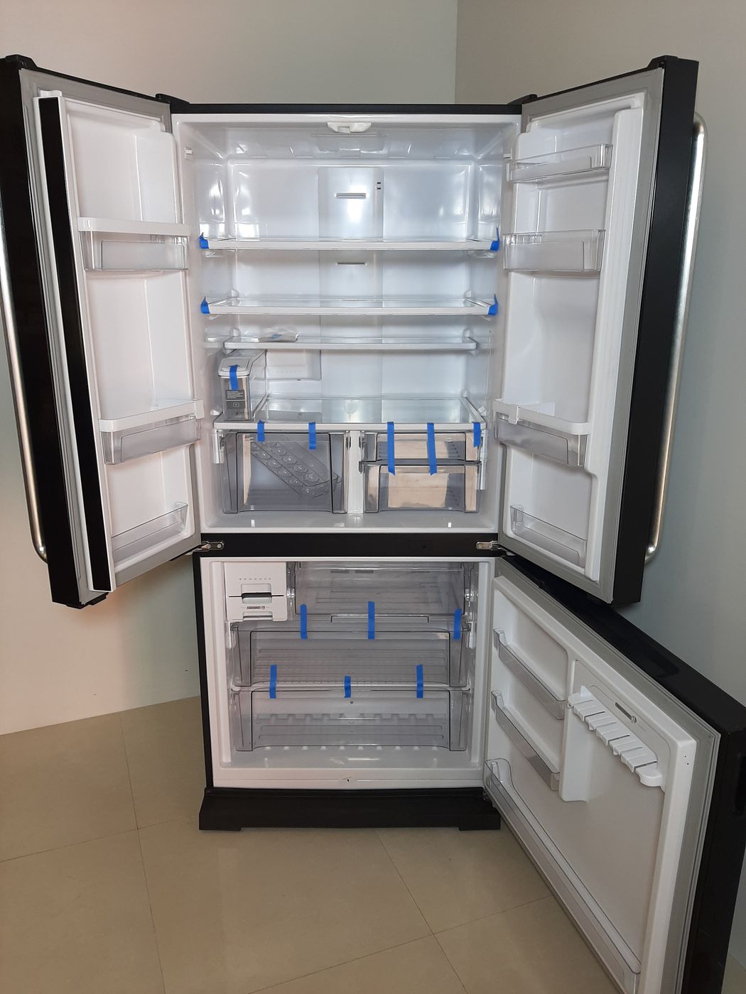 REFRIGERADOR BRASTEMP 3PORTAS 540L  PR - PRET