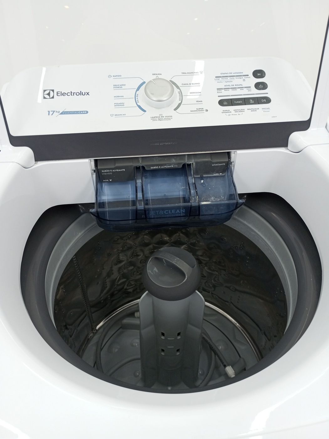 LAVADORA ELECTROLUX LED17 ROUPAS TOP LOAD 17K