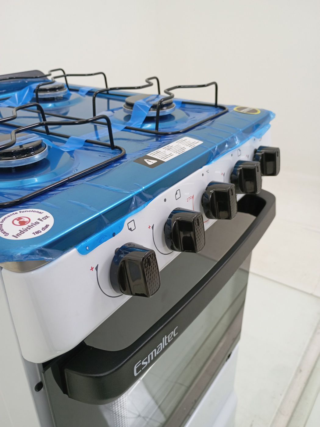 FOGAO ESMALTEC 4120 4 BOCAS IDEAL POP ACENDIM