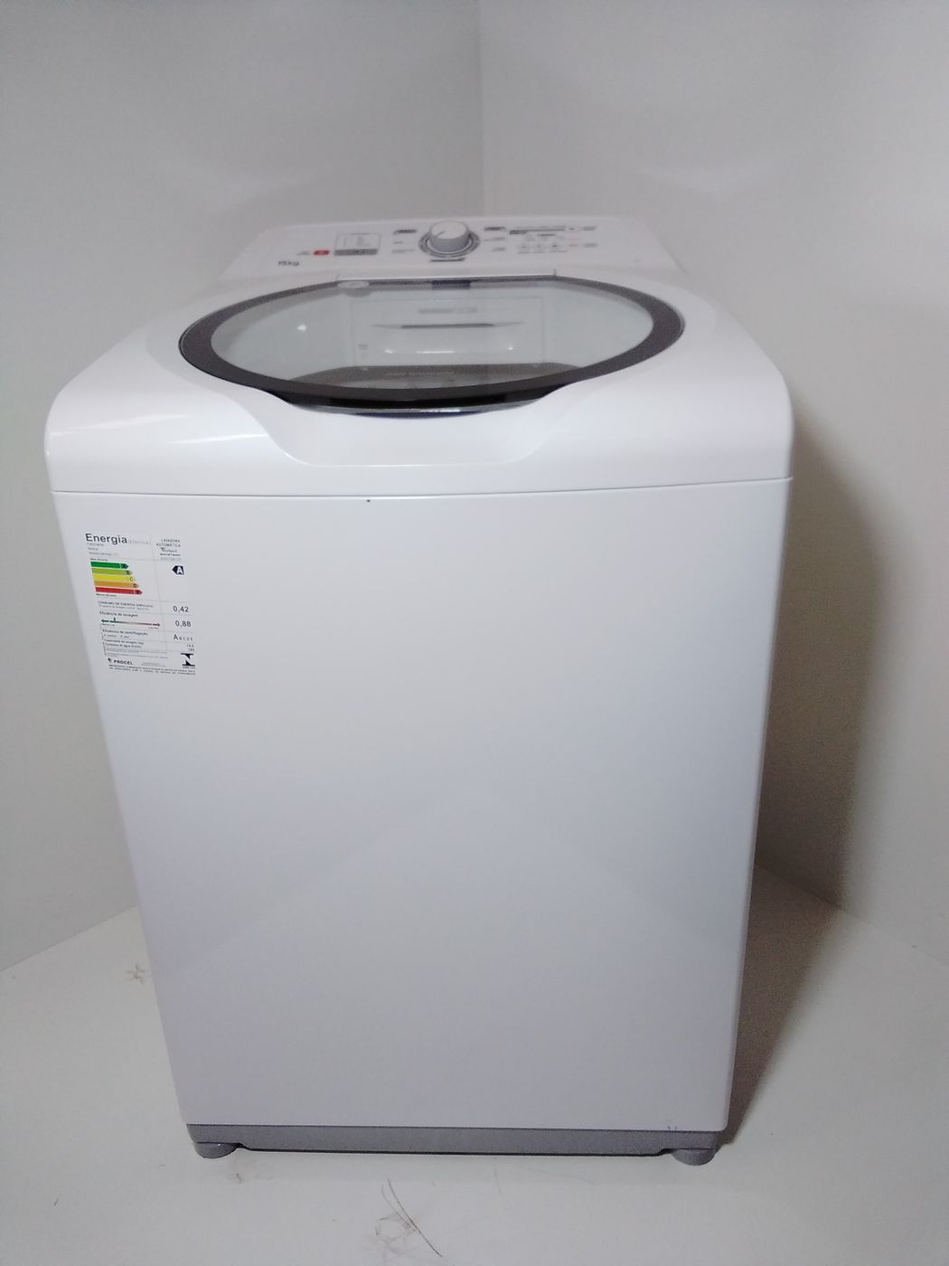 LAVADORA BRASTEMP 15 KG - BRANCO