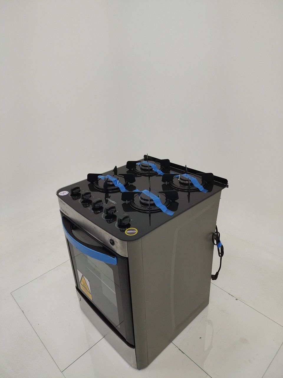 FOGAO ESMALTEC AGATA GLASS A GAS C/ ACENDIMEN