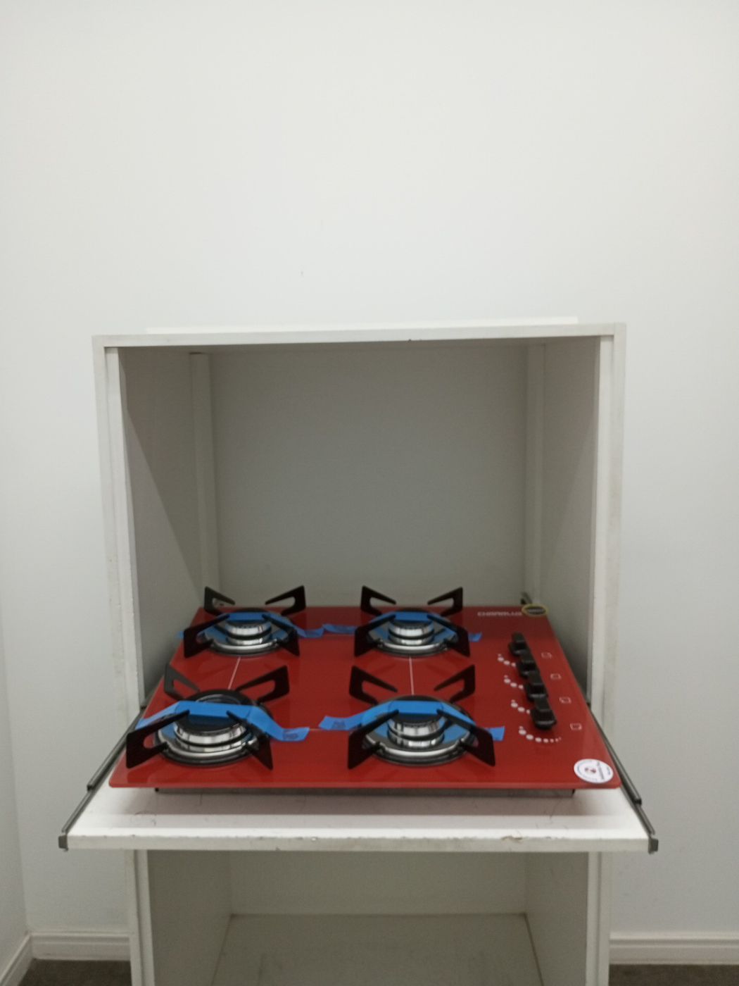COOKTOP CHAMALUX 4 BOCAS ULTRA CHAMA - VERMEL