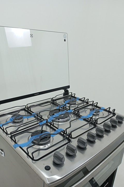 FOGAO ELECTROLUX FE5DC 5 BOCAS DUPLO FORNO PE