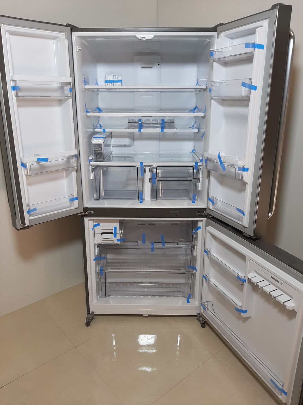 REFRIGERADOR BRASTEMP 3PORTAS 540L PL - INOX