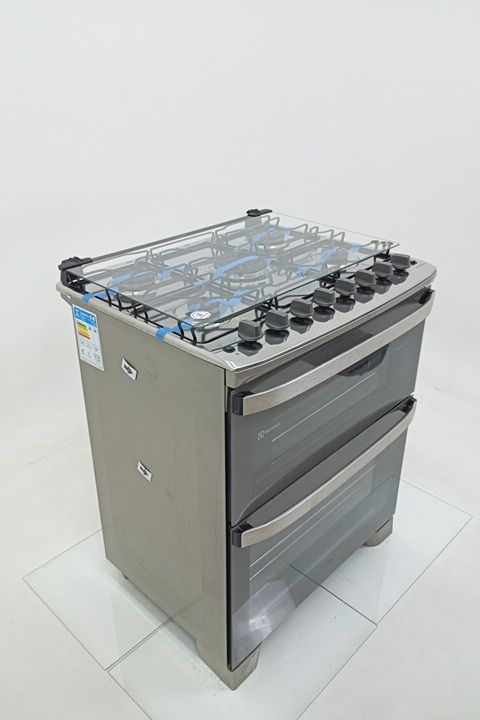 FOGAO ELECTROLUX FE5DC 5 BOCAS DUPLO FORNO PE