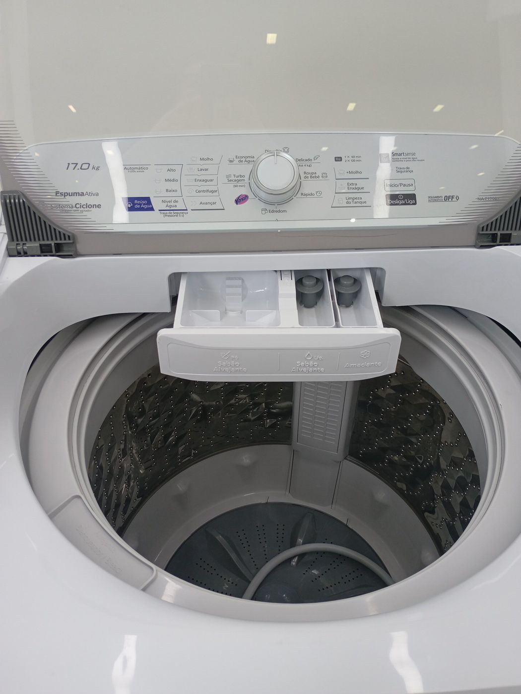 LAVADORA PANASONIC LAVAGEM INTELIGENTE 17KG -