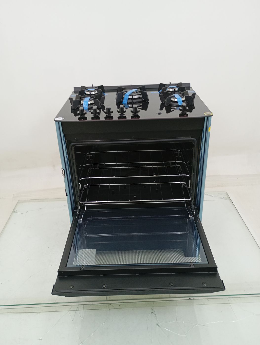 FOGAO DAKO 5 BOCAS MESA DE VIDRO MAGISTER - P