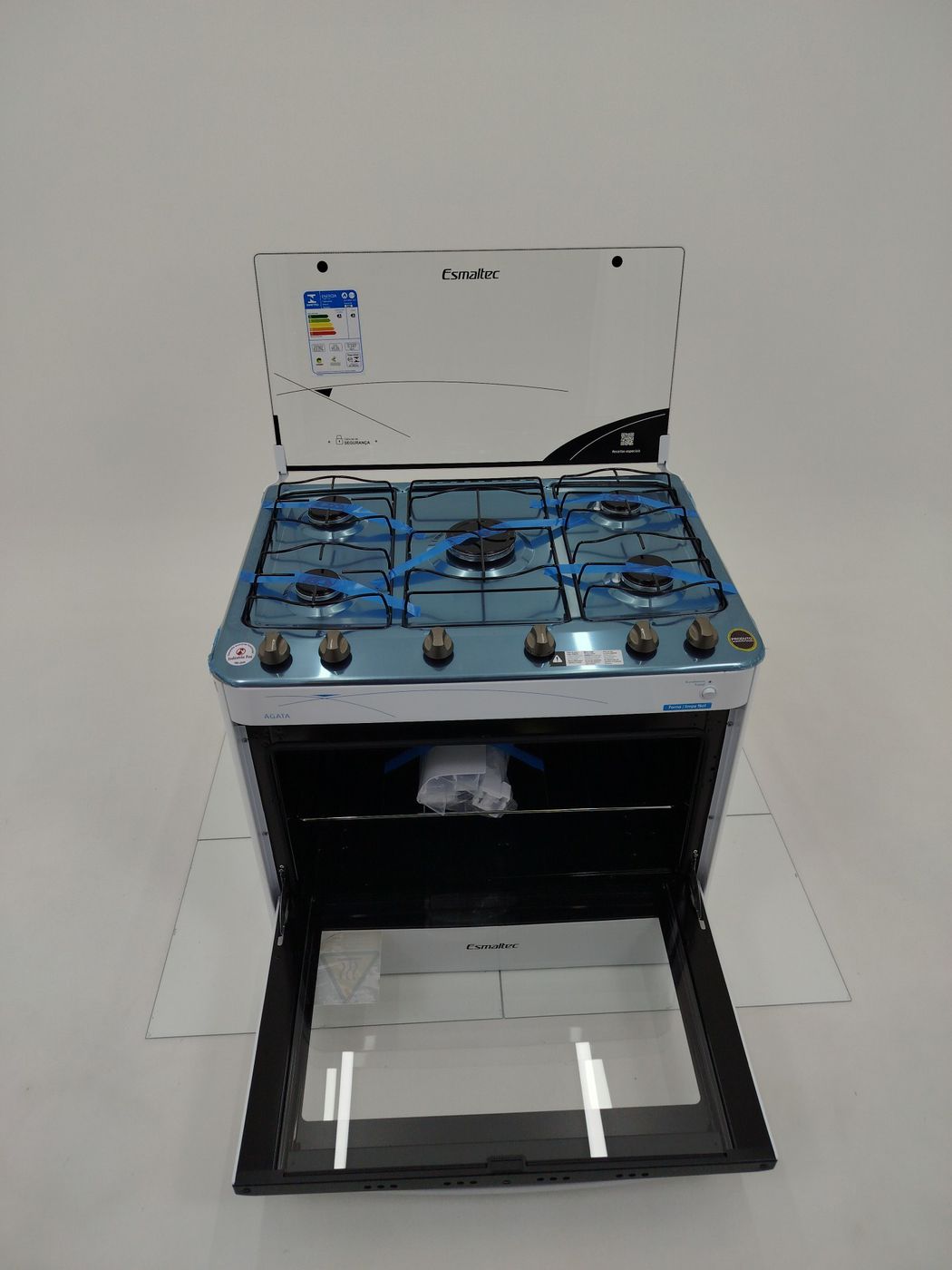 FOGAO ESMALTEC AGATA A GAS C/ ACENDIMENTO AUT