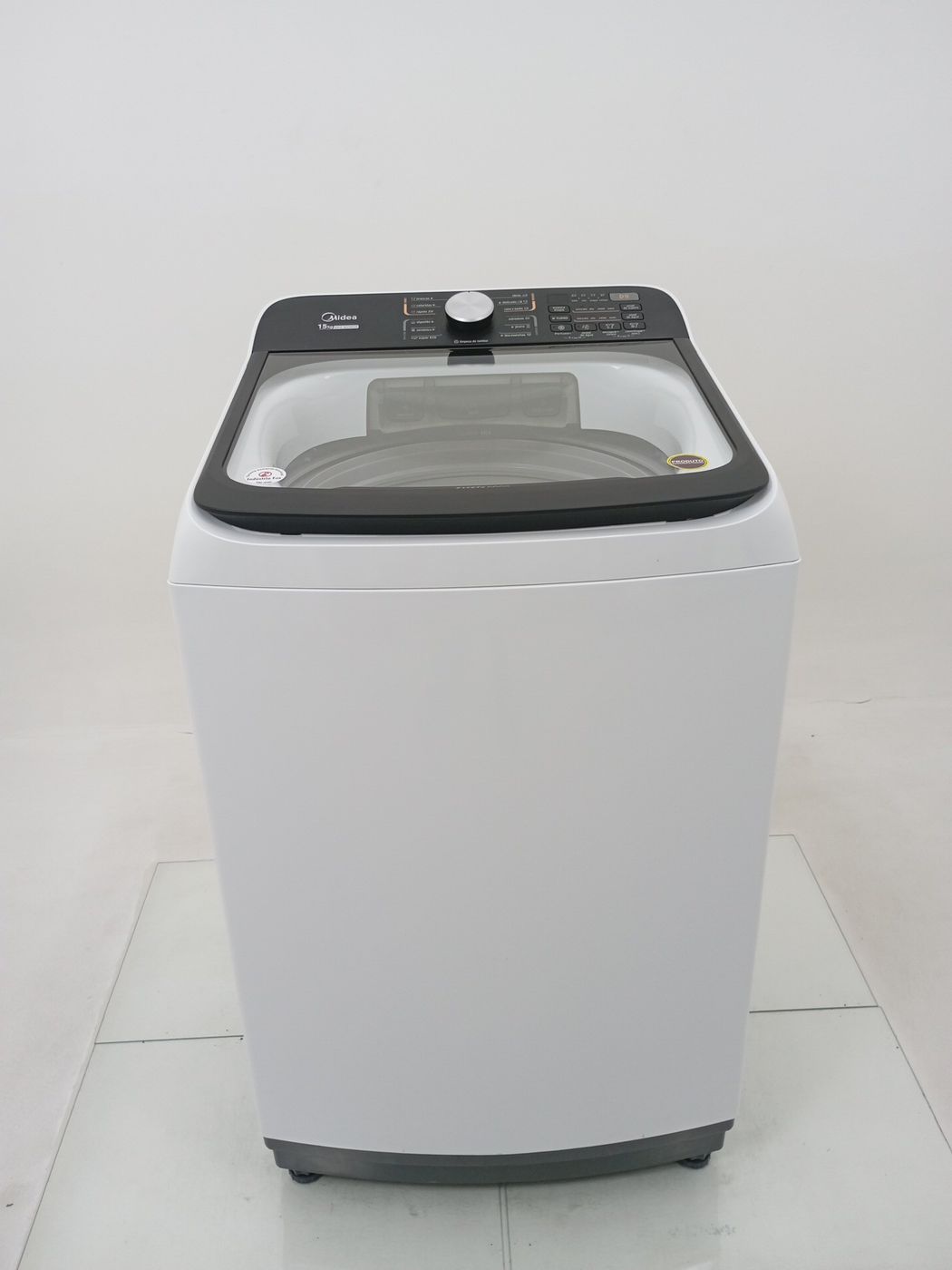 LAVADORA MIDEA LAVADORA TOP LOAD 15KG - BRANC