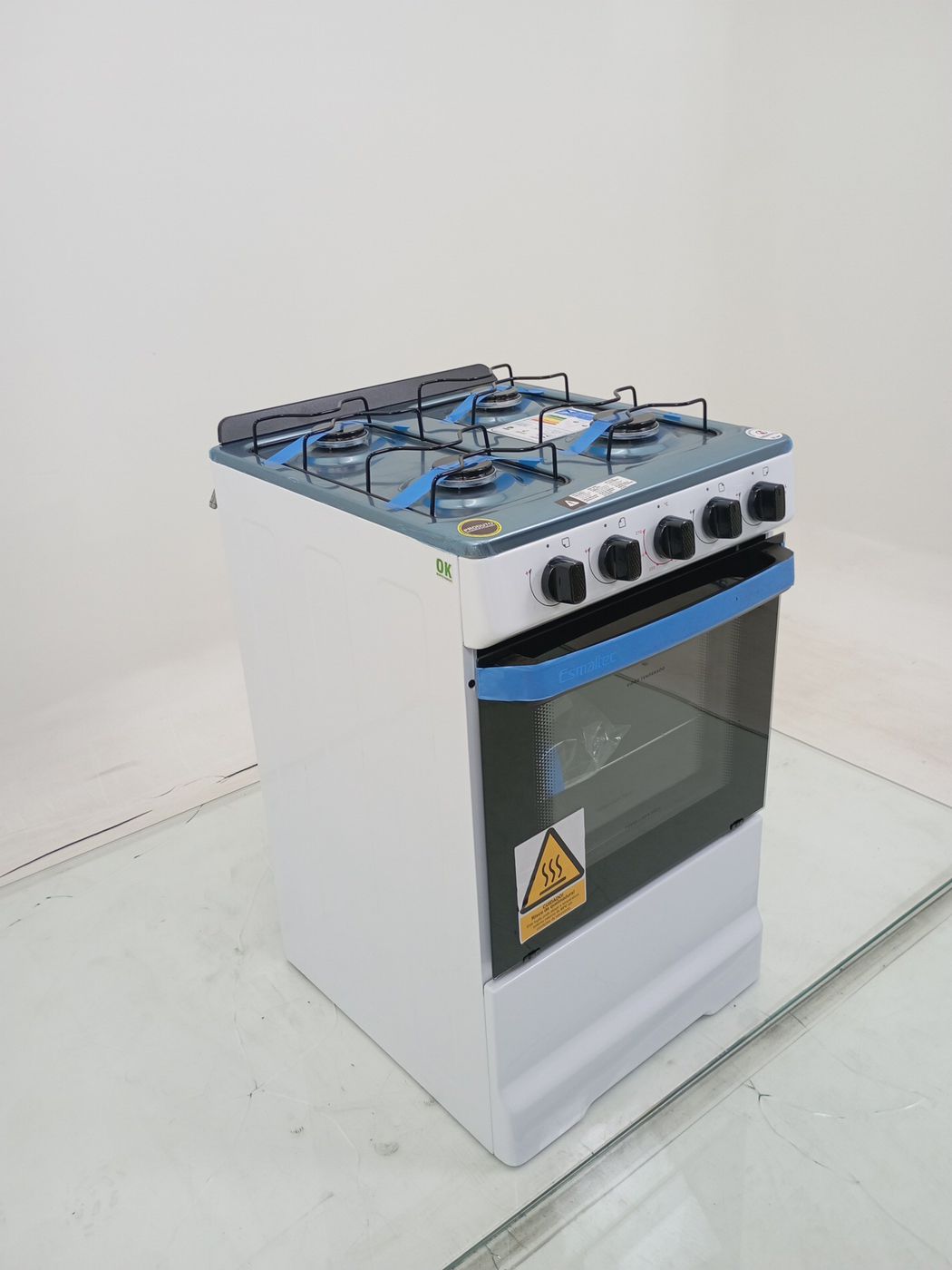 FOGAO ESMALTEC 4120 4 BOCAS IDEAL POP ACENDIM