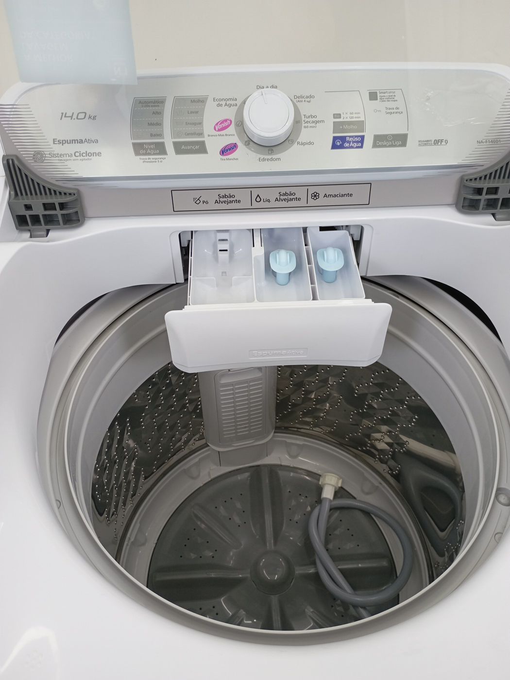 LAVADORA PANASONIC 14KG PANASONIC - BRANCO