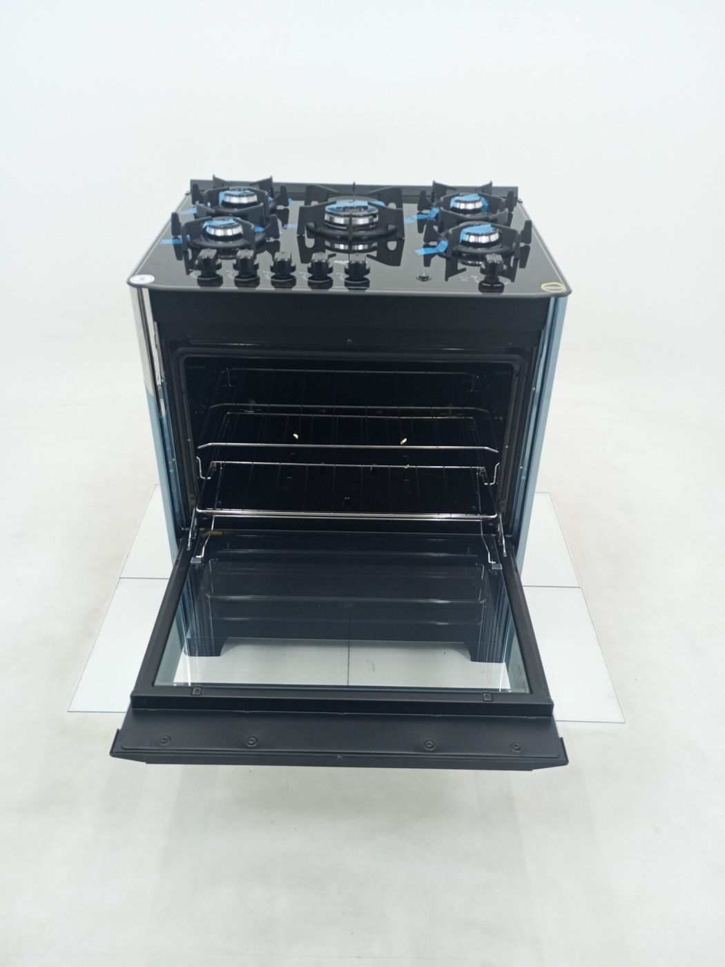 FOGAO DAKO 5 BOCAS MESA DE VIDRO MAGISTER - P