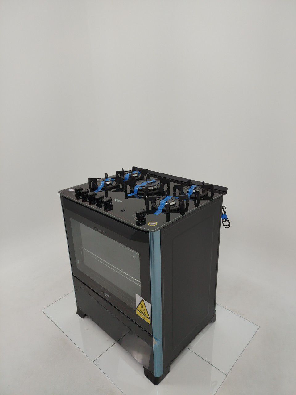 FOGAO DAKO 5 BOCAS MESA DE VIDRO MAGISTER - P
