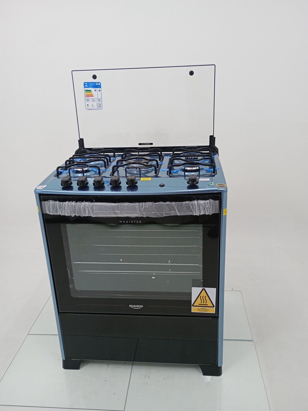 FOGAO DAKO MAGISTER 5 BOCAS - INOX