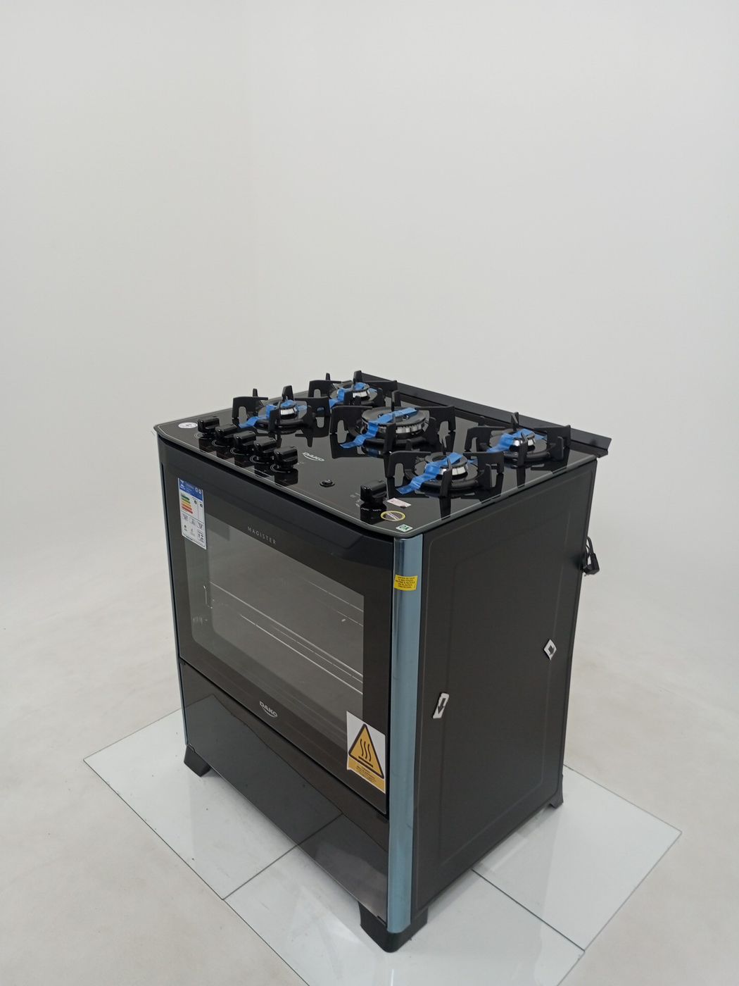 FOGAO DAKO 5 BOCAS MESA DE VIDRO MAGISTER - P