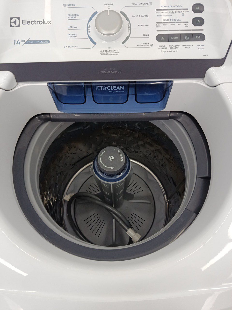 LAVADORA ELECTROLUX  LED14 14KG TOP LOAD - BR