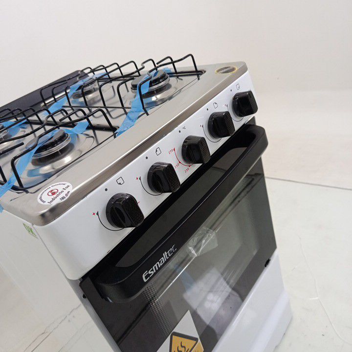 FOGAO ESMALTEC 4120 4 BOCAS IDEAL POP ACENDIM