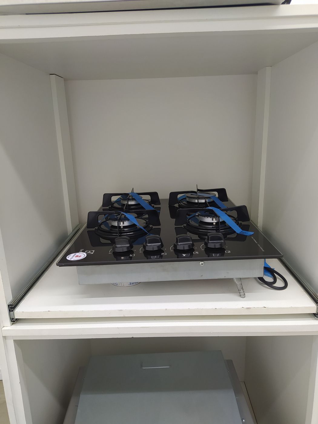 Cooktop Electrolux Ke4gp Gas 4q Ke4gp Preto TudoBônus