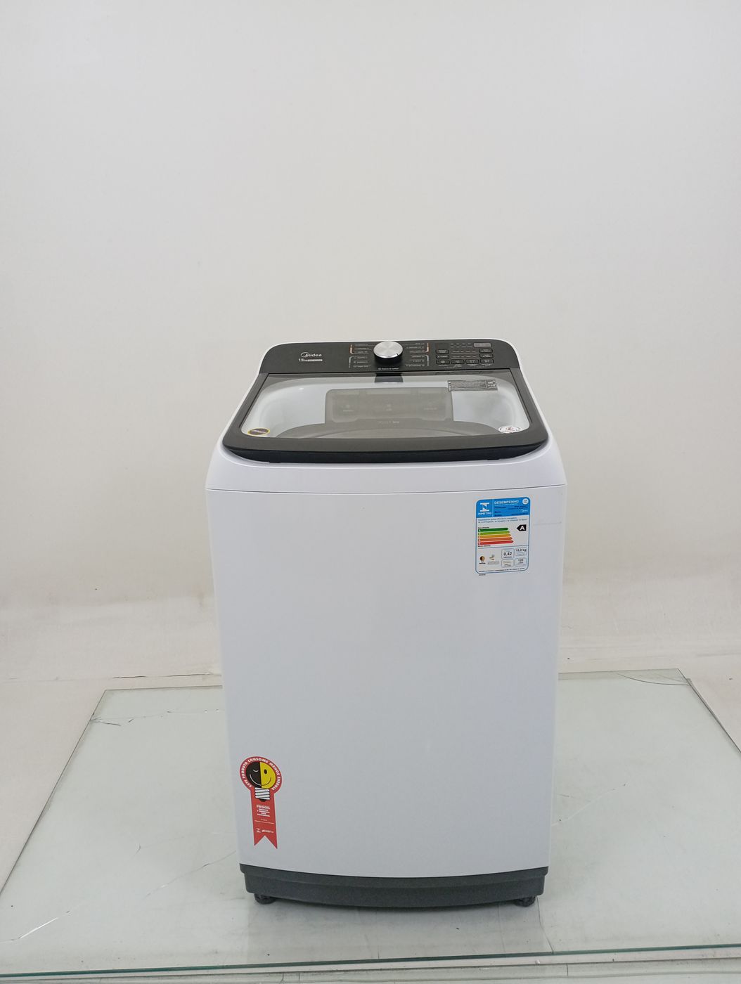 LAVADORA MIDEA LAVADORA TOP LOAD 15KG - BRANC