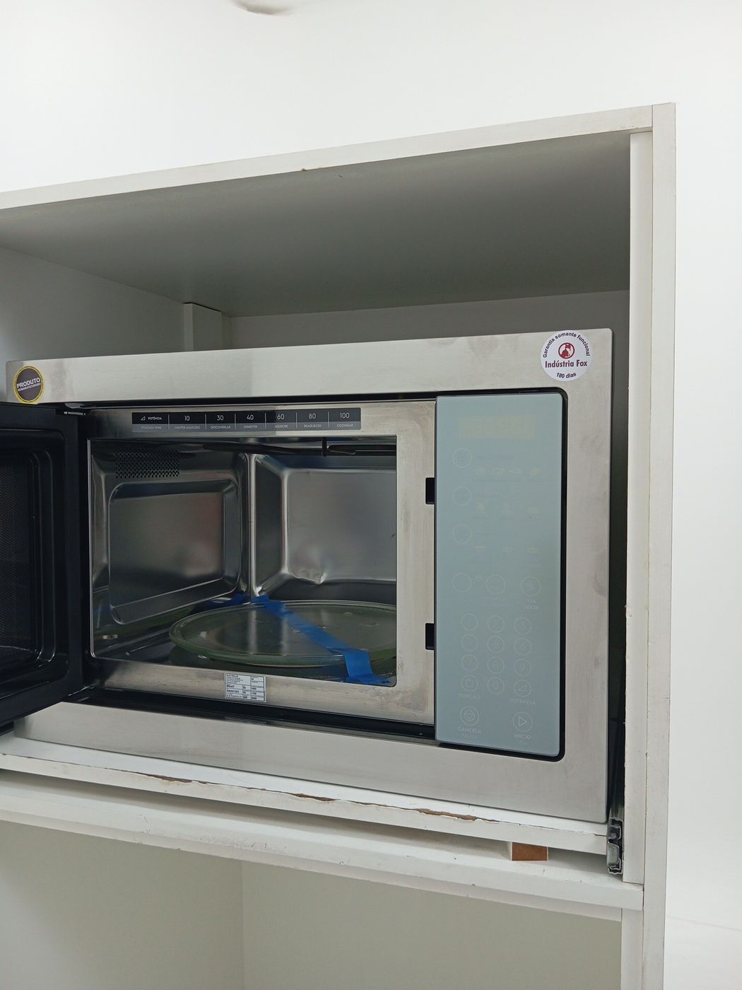 MICRO-ONDAS ELECTROLUX MX43T EMBUTIR - INOX