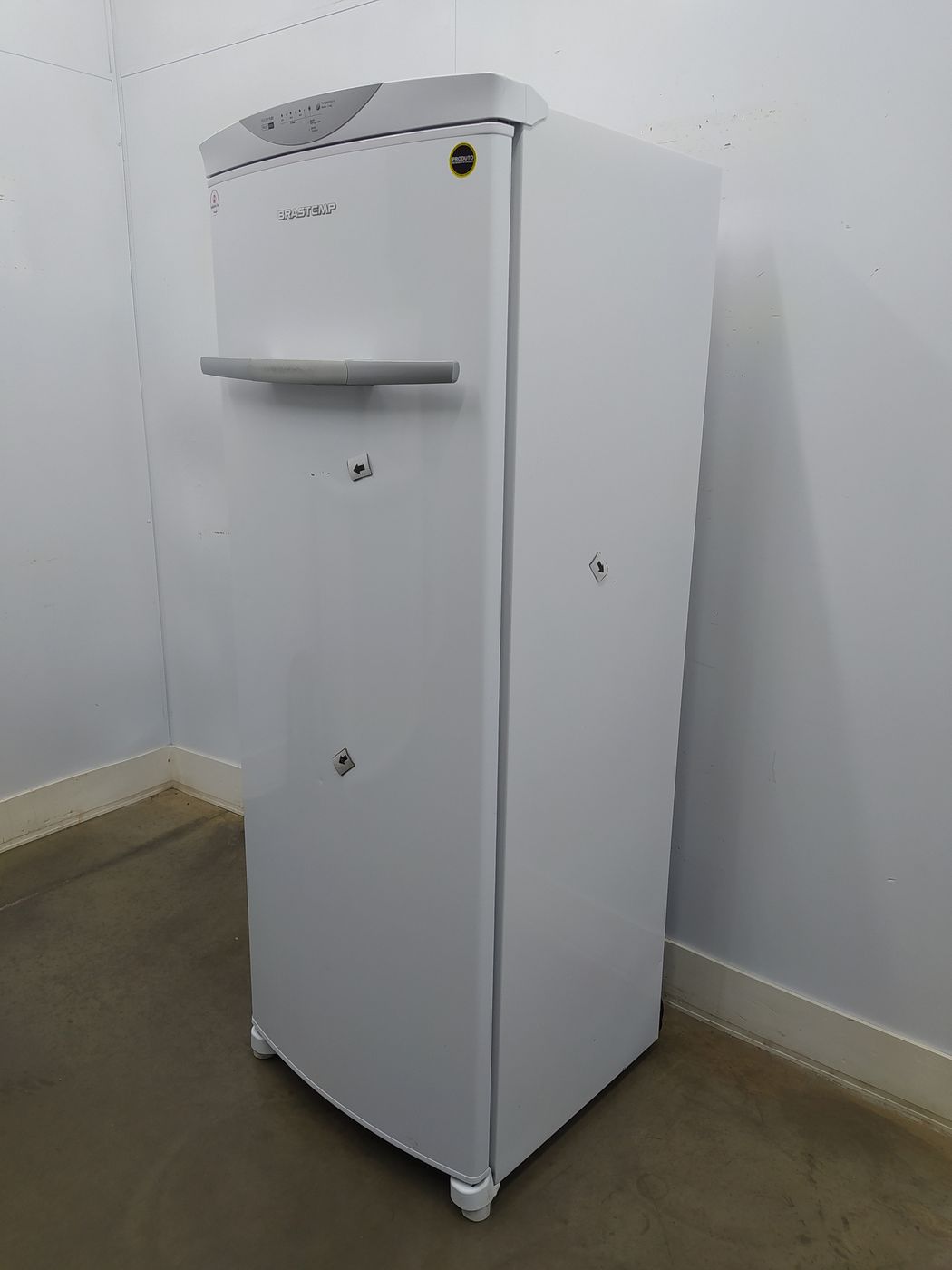 Freezer Brastemp 228l Vertical Flex Frost Free 1 Porta Branco TudoBônus