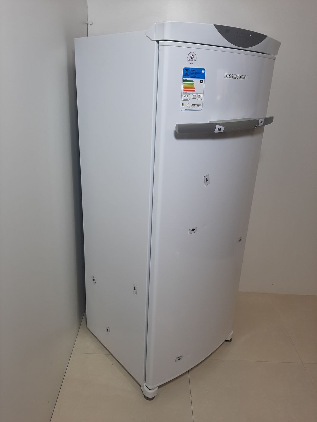 FREEZER BRASTEMP VERTICAL 1 PORTA 197L BR - B