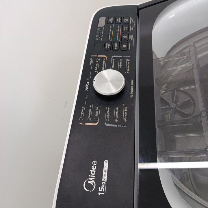 LAVADORA MIDEA LAVADORA TOP LOAD 15KG - BRANC