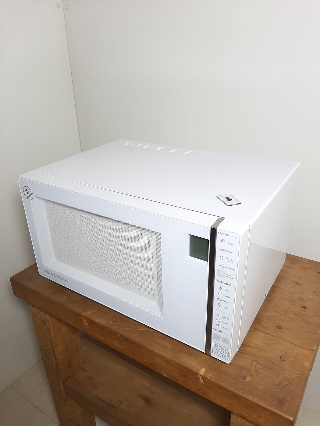 MICRO-ONDAS BRASTEMP 45 L - BRANCO