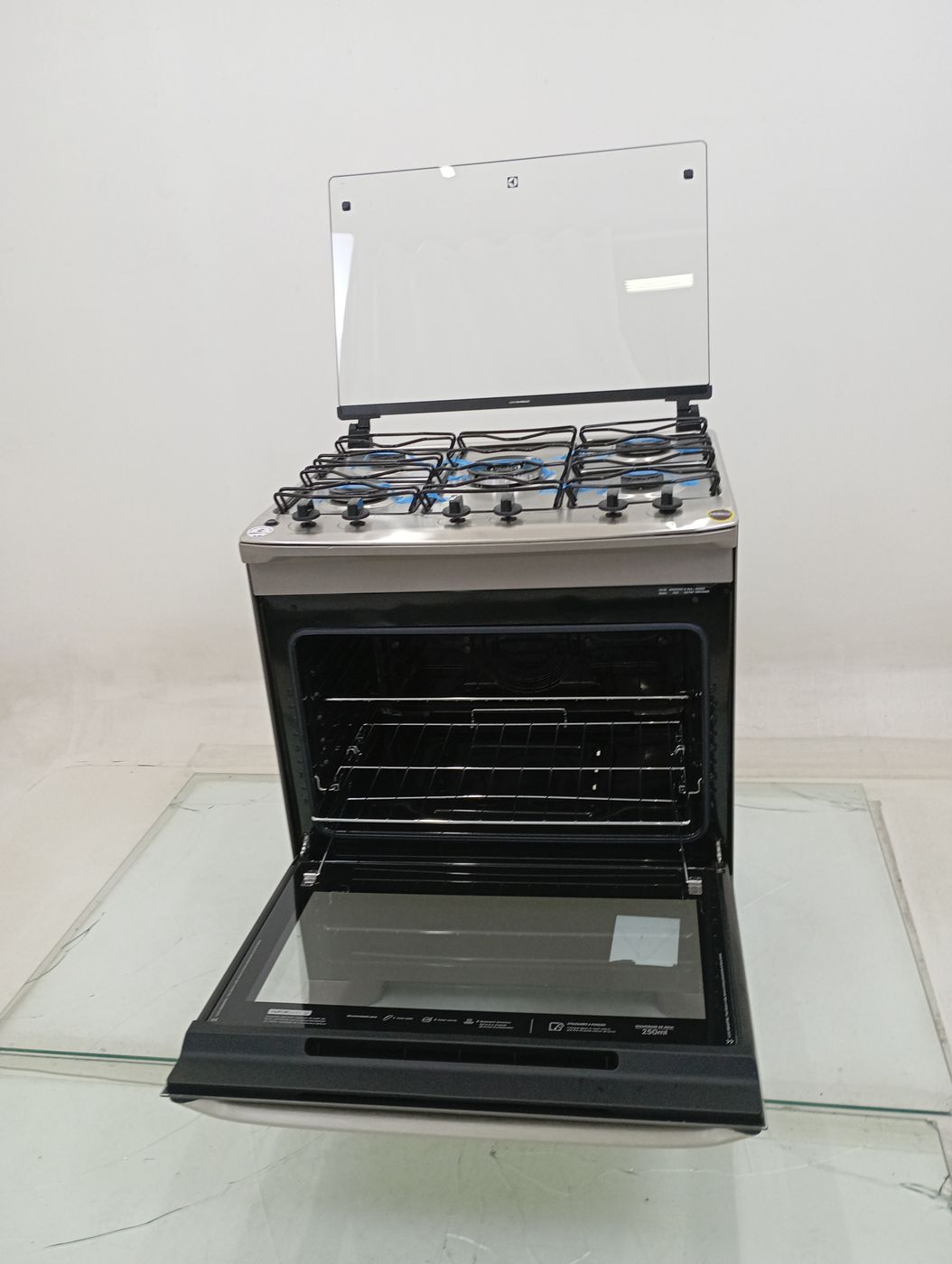 FOGAO ELECTROLUX FE5IC 5 BOCAS MESA INOX PERF