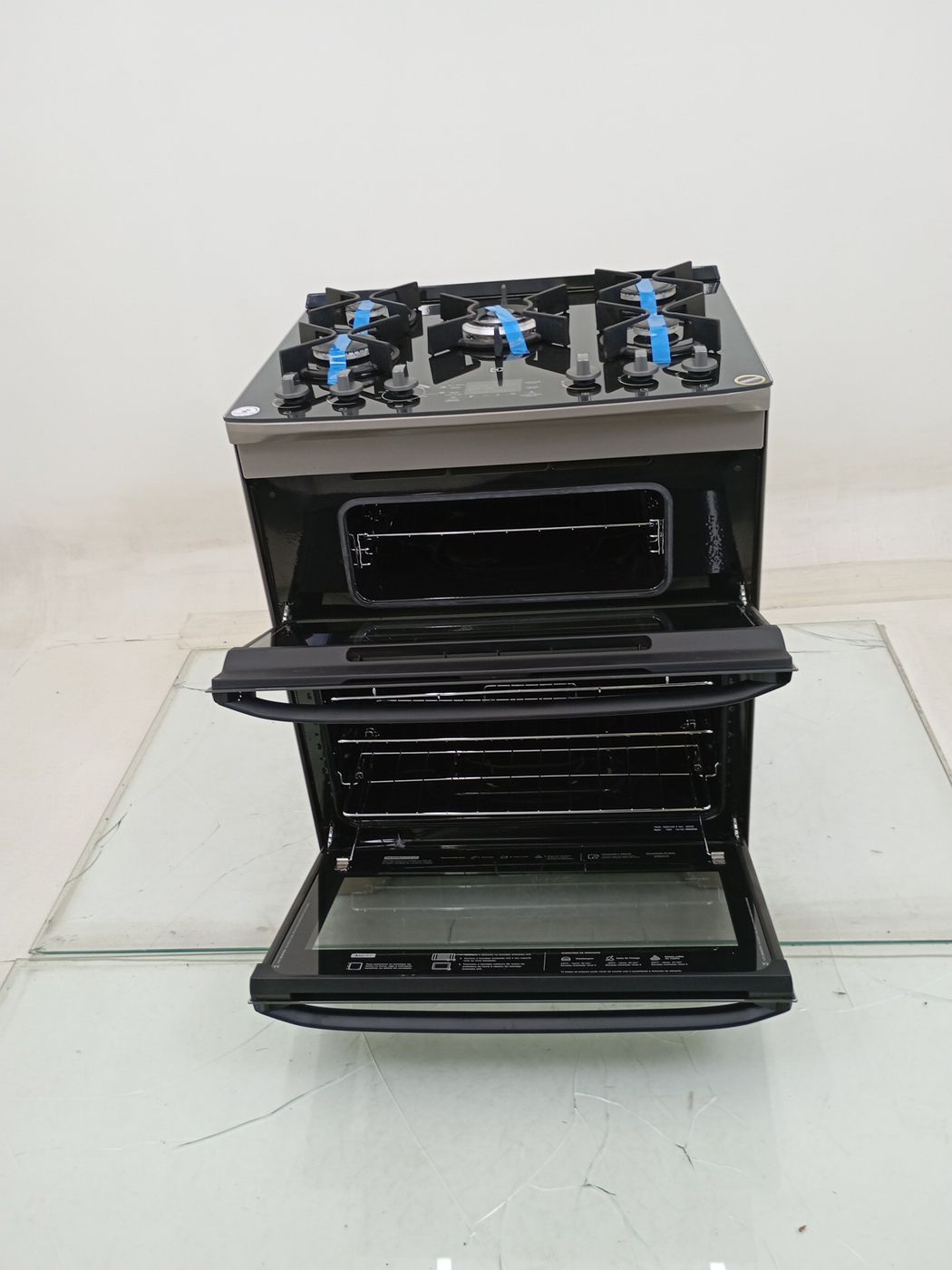 FOGAO ELECTROLUX FE5AD 5 BOCAS MESA DE VIDRO 