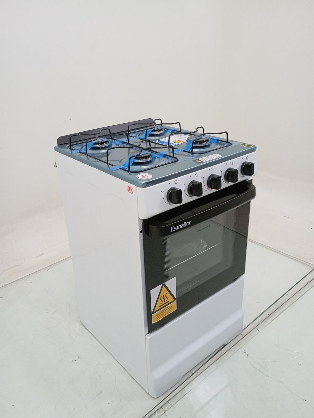 FOGAO ESMALTEC 4120 4 BOCAS IDEAL POP ACENDIM