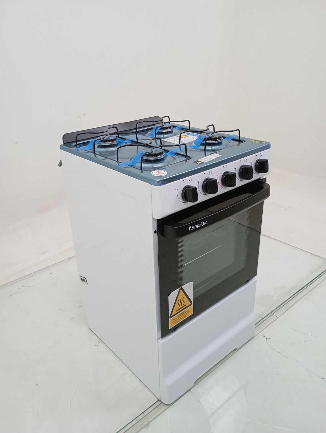 FOGAO ESMALTEC 4120 4 BOCAS IDEAL POP ACENDIM