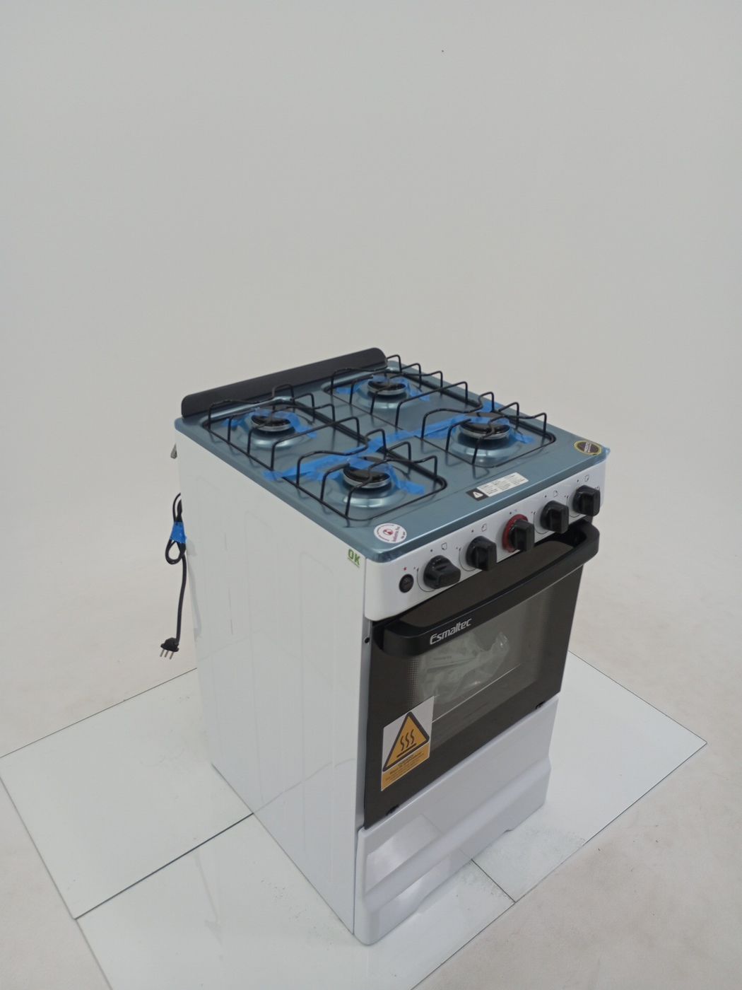 FOGAO ESMALTEC F4IAB 4 BOCAS COM ACENDIMENTO 
