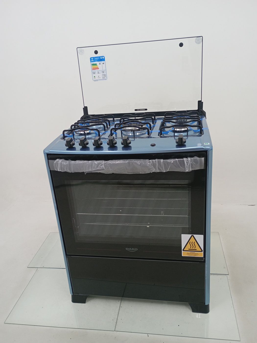 FOGAO DAKO MAGISTER 5 BOCAS - INOX