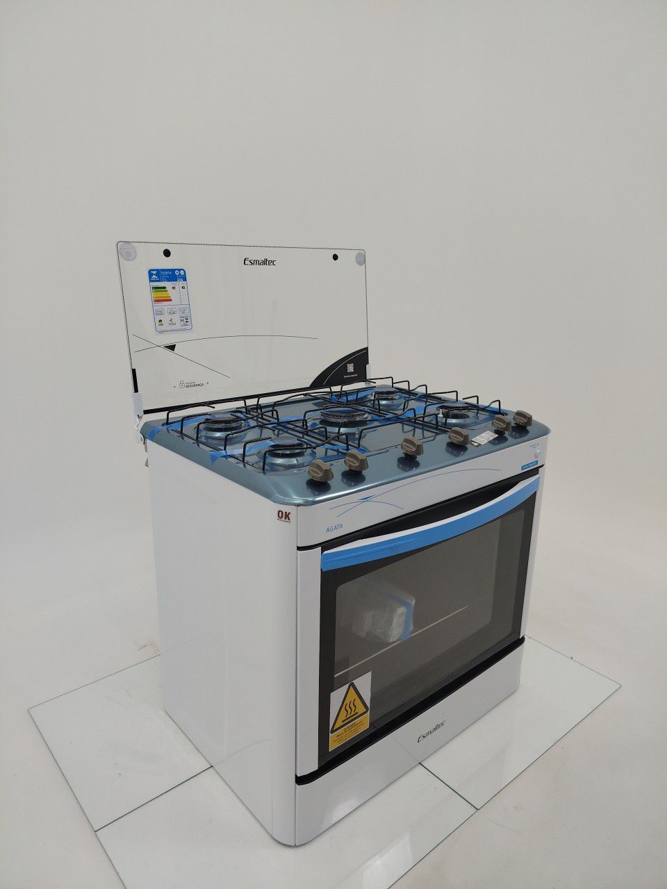 FOGAO ESMALTEC AGATA A GAS C/ ACENDIMENTO AUT