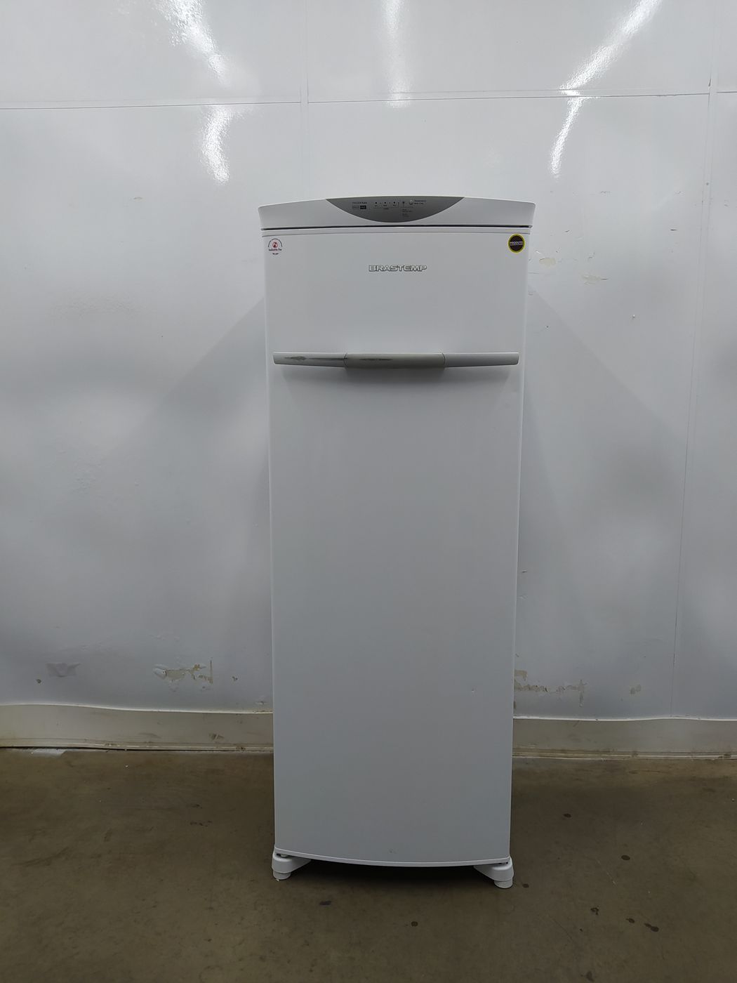 Freezer Brastemp 228l Vertical Flex Frost Free 1 Porta Branco TudoBônus