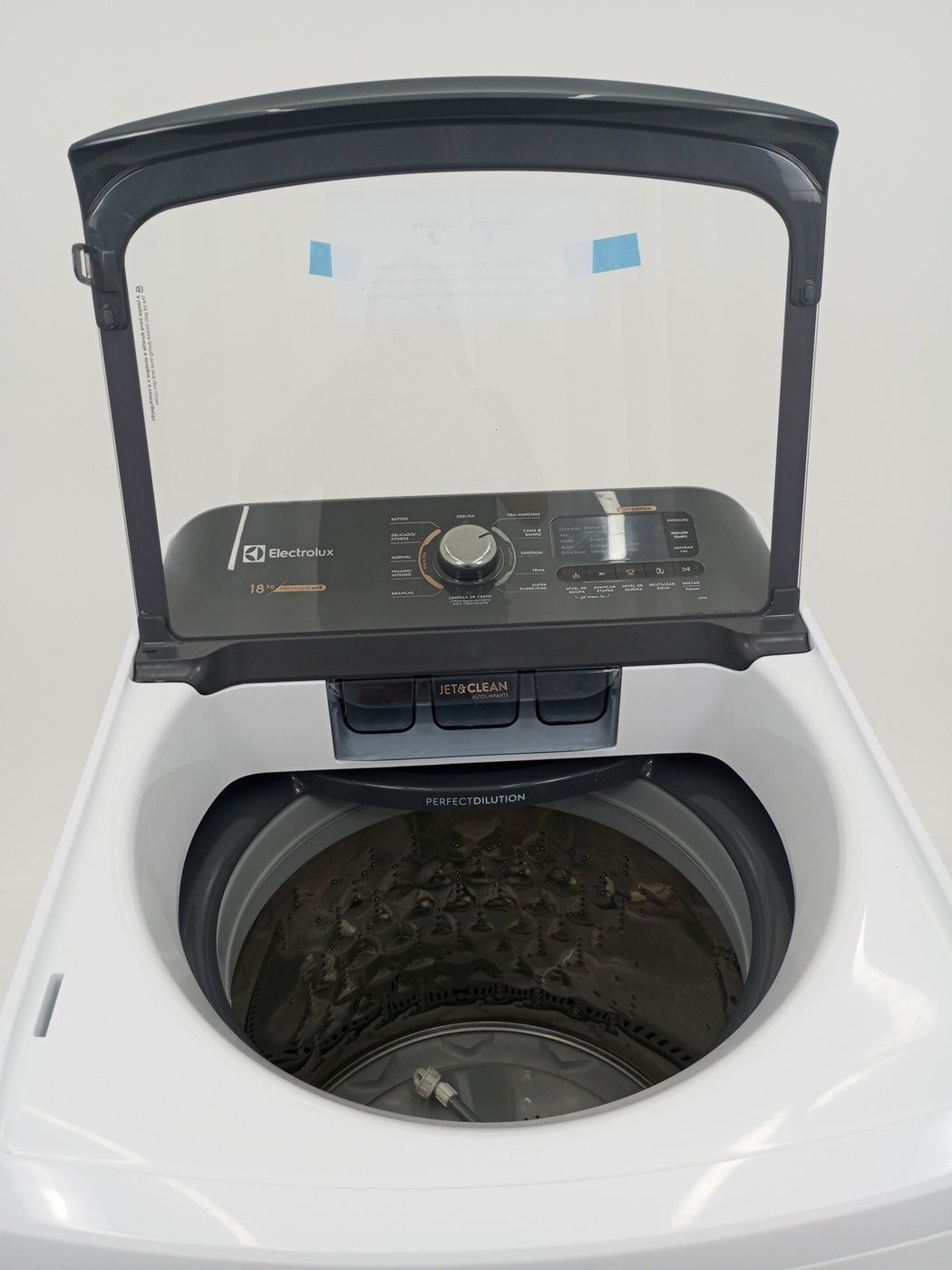LAVADORA ELECTROLUX TOP LOAD LEI18 18KG BRANC
