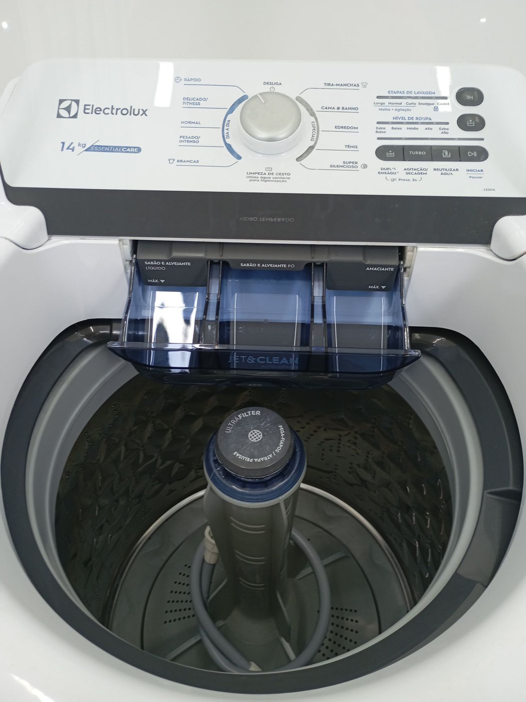 LAVADORA ELECTROLUX  LED14 14KG TOP LOAD - BR