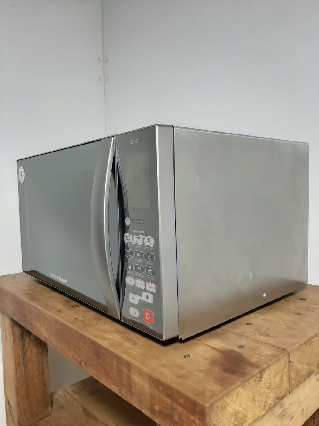 MICRO-ONDAS BRASTEMP 38L - INOX