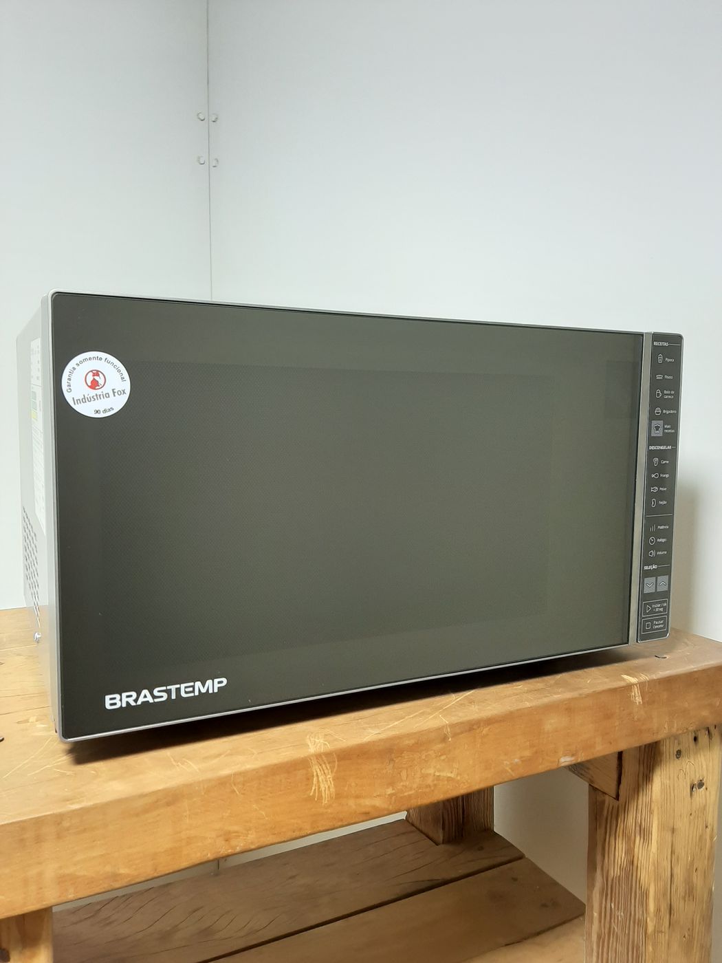 MICRO-ONDAS BRASTEMP 45 L - INOX