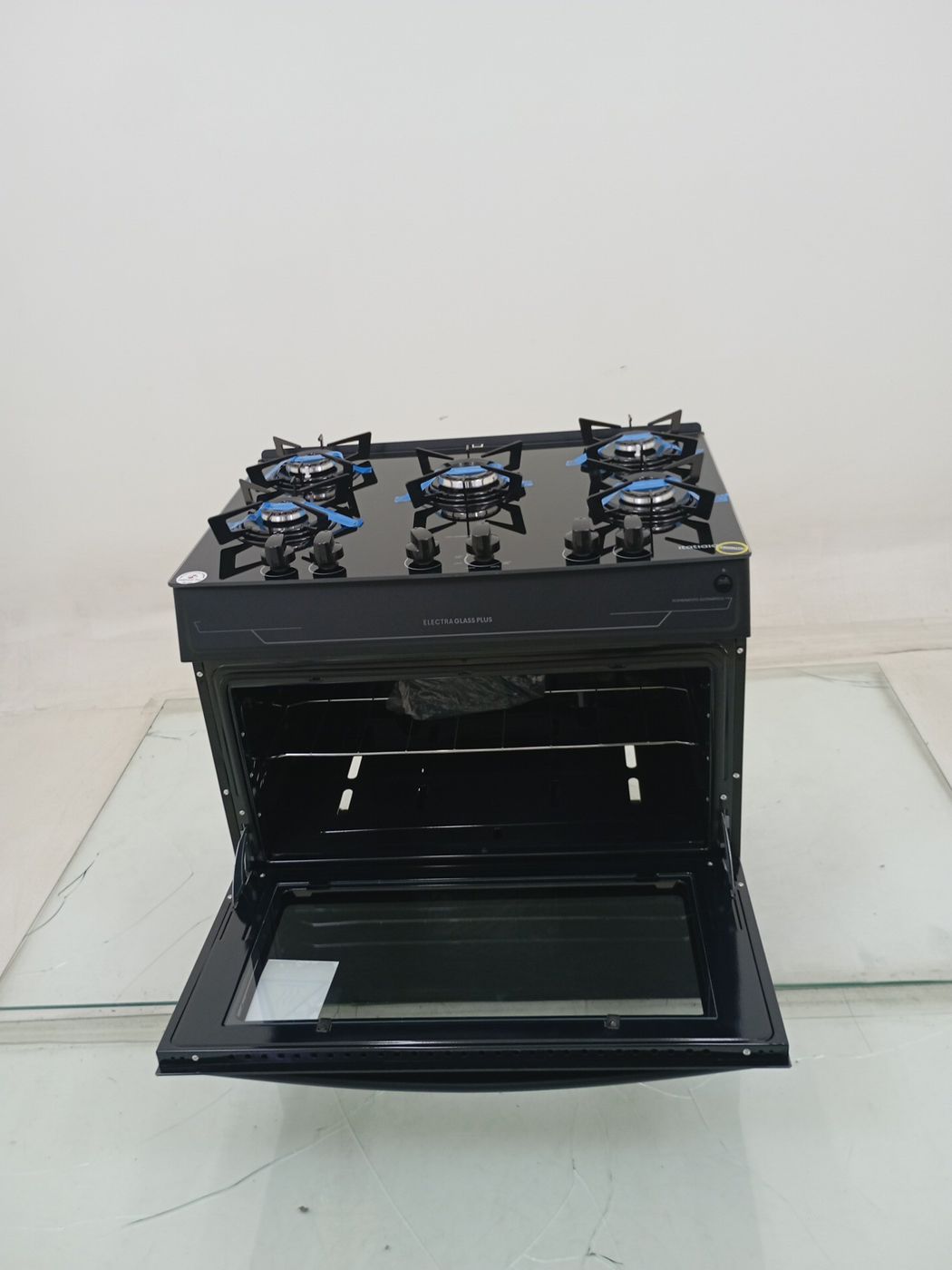 FOGAO ITATIAIA 5 BOCAS ELECTRA GLASS PLUS - P