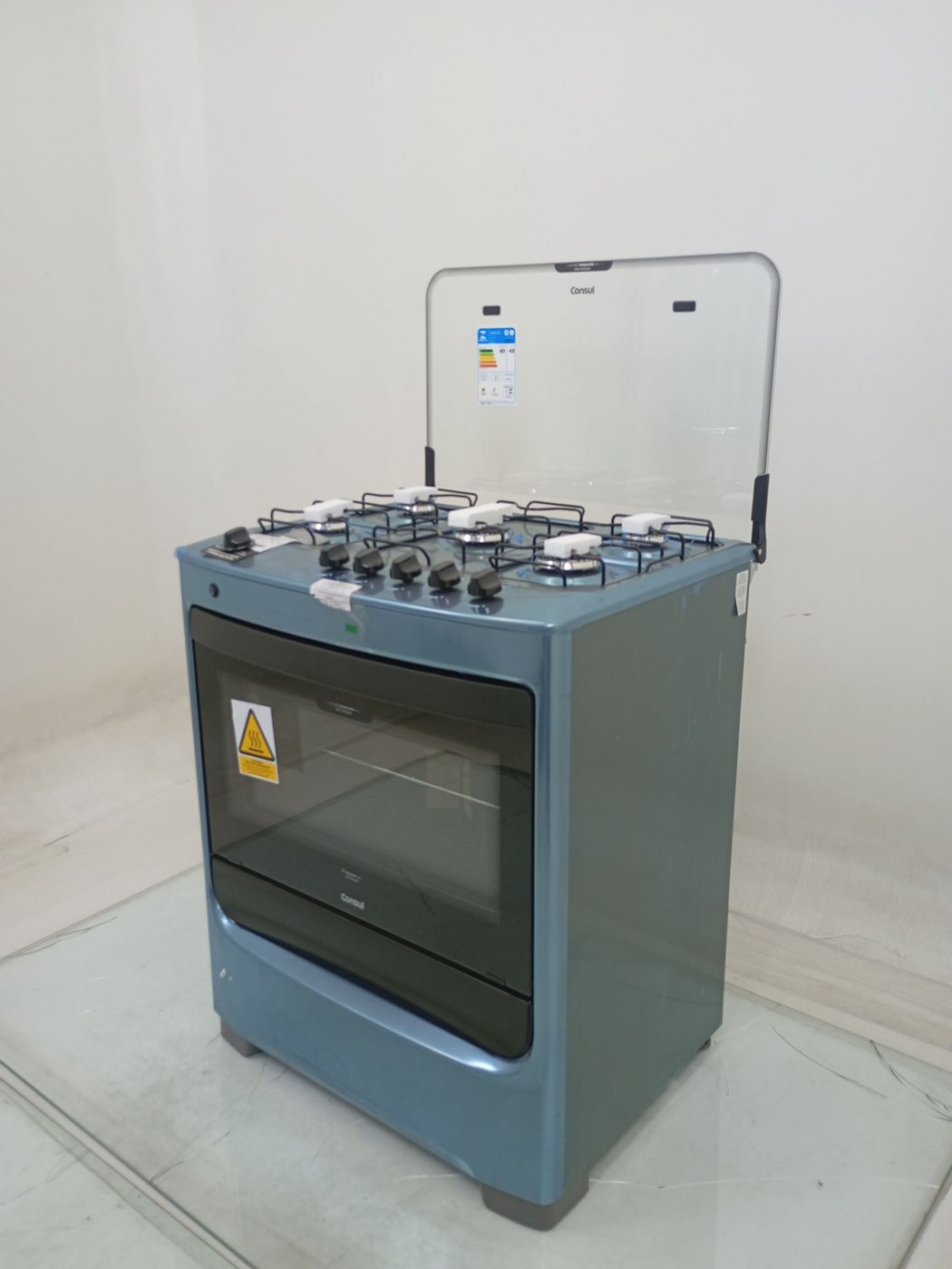 FOGAO CONSUL A GAS 5 BOCAS C/ ACENDIMENTO AUT