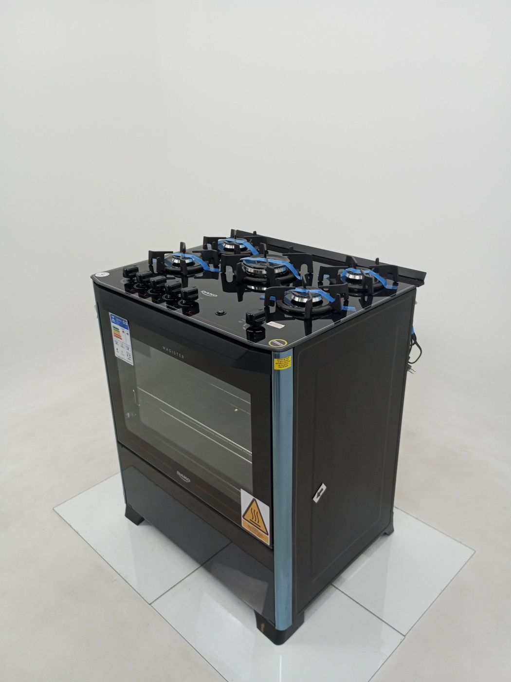 FOGAO DAKO 5 BOCAS MESA DE VIDRO MAGISTER - P