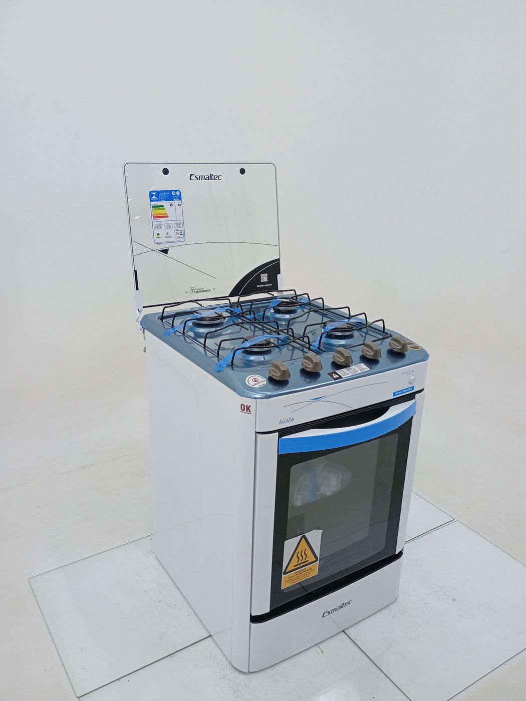 FOGAO ESMALTEC AGATA A GAS C/ ACENDIMENTO AUT