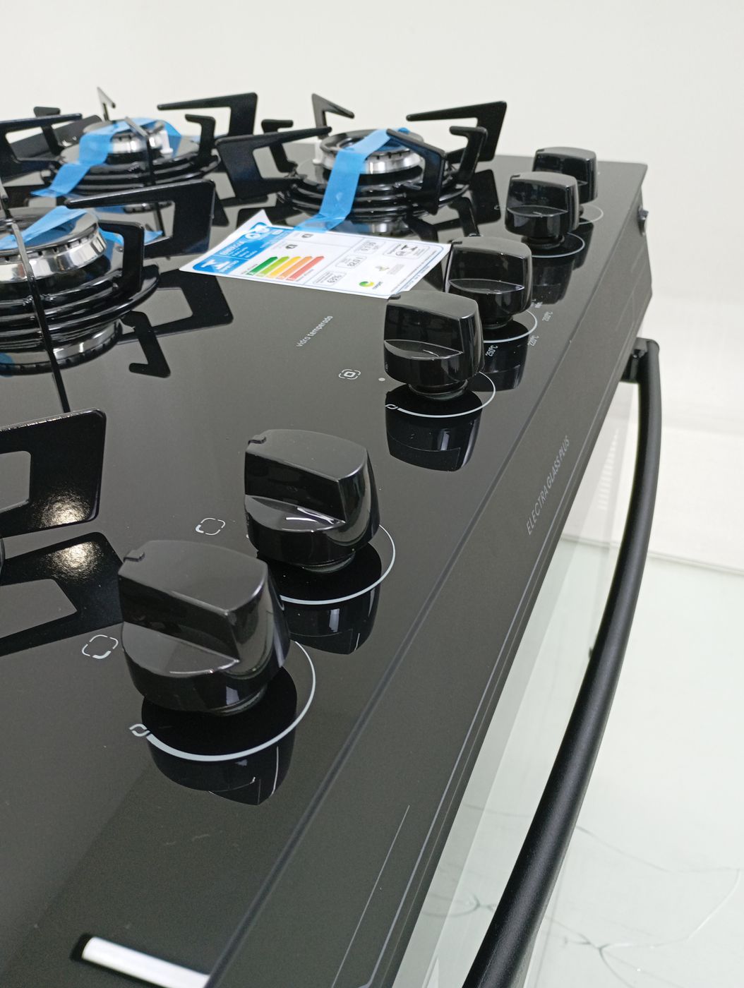 FOGAO ITATIAIA 5 BOCAS ELECTRA GLASS PLUS - P