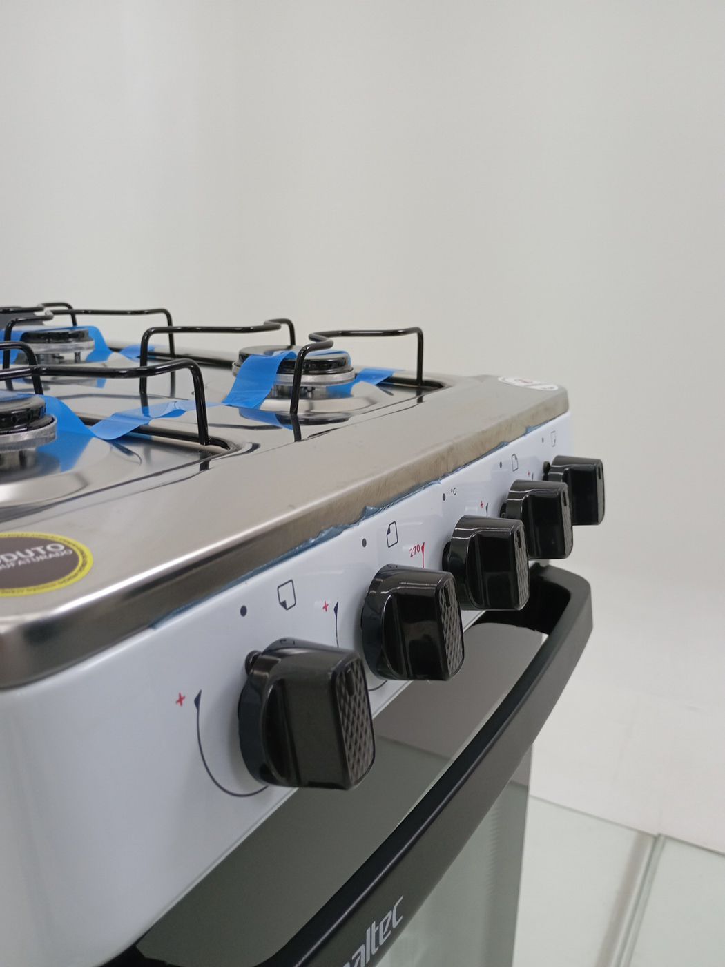 FOGAO ESMALTEC 4120 4 BOCAS IDEAL POP ACENDIM