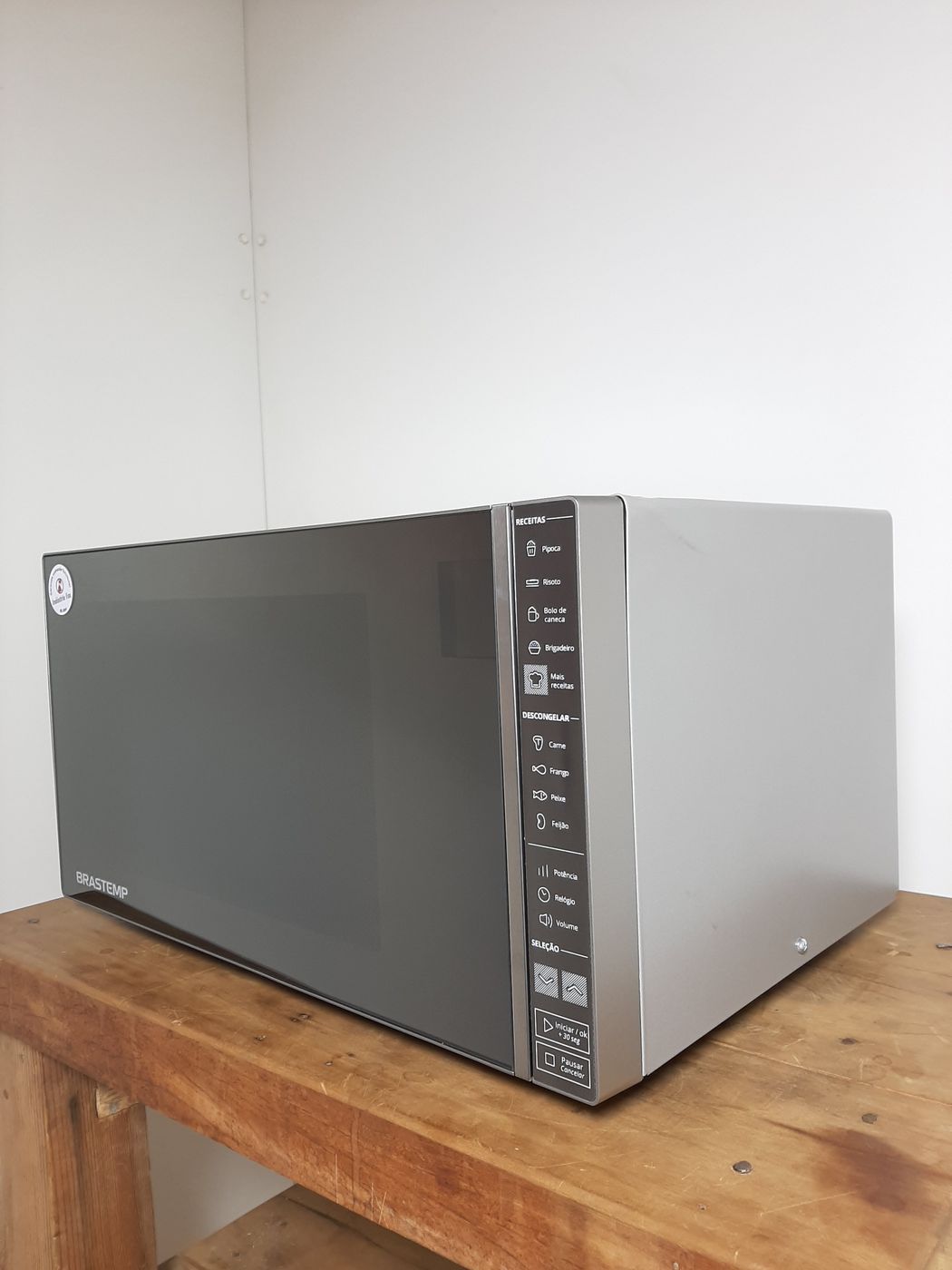 MICRO-ONDAS BRASTEMP 45 L - INOX