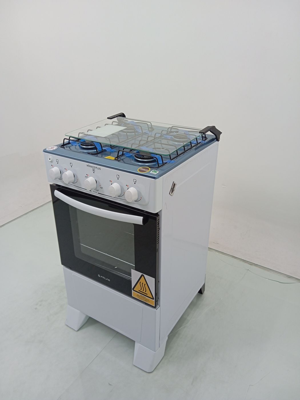 FOGAO ATLAS 4 BOCAS COM ACENDIMENTO AUTOMATIC